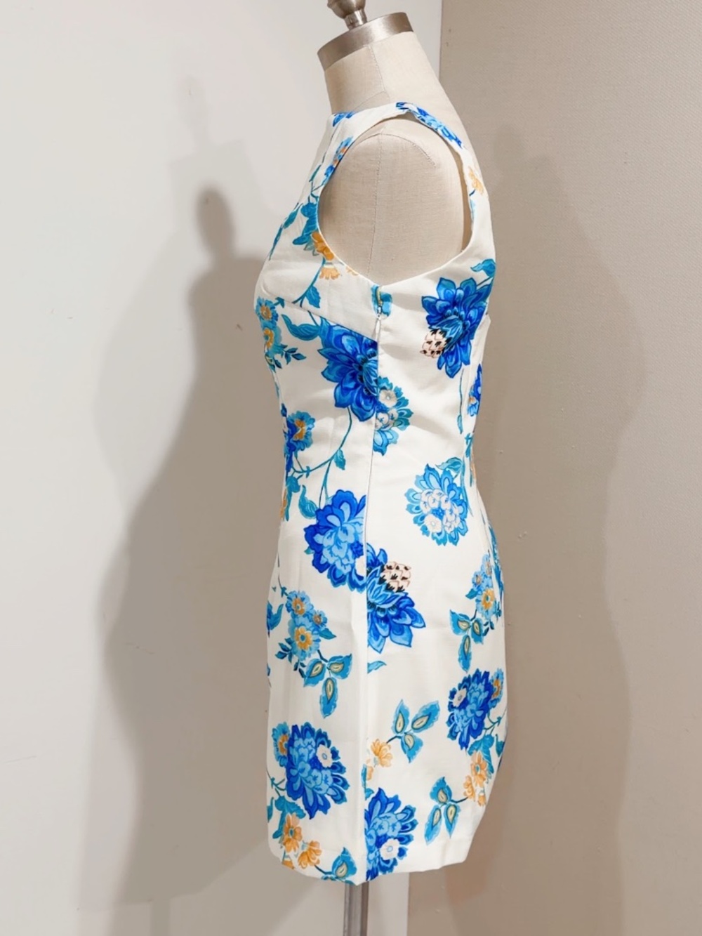 Commense Women's Floral Backless A-Line Mini Dress Size S - Picture 6 of 11